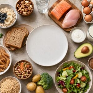 Ernährungsmythen im Faktencheck – verschiedene Lebensmittel einer ausgewogenen Ernährung